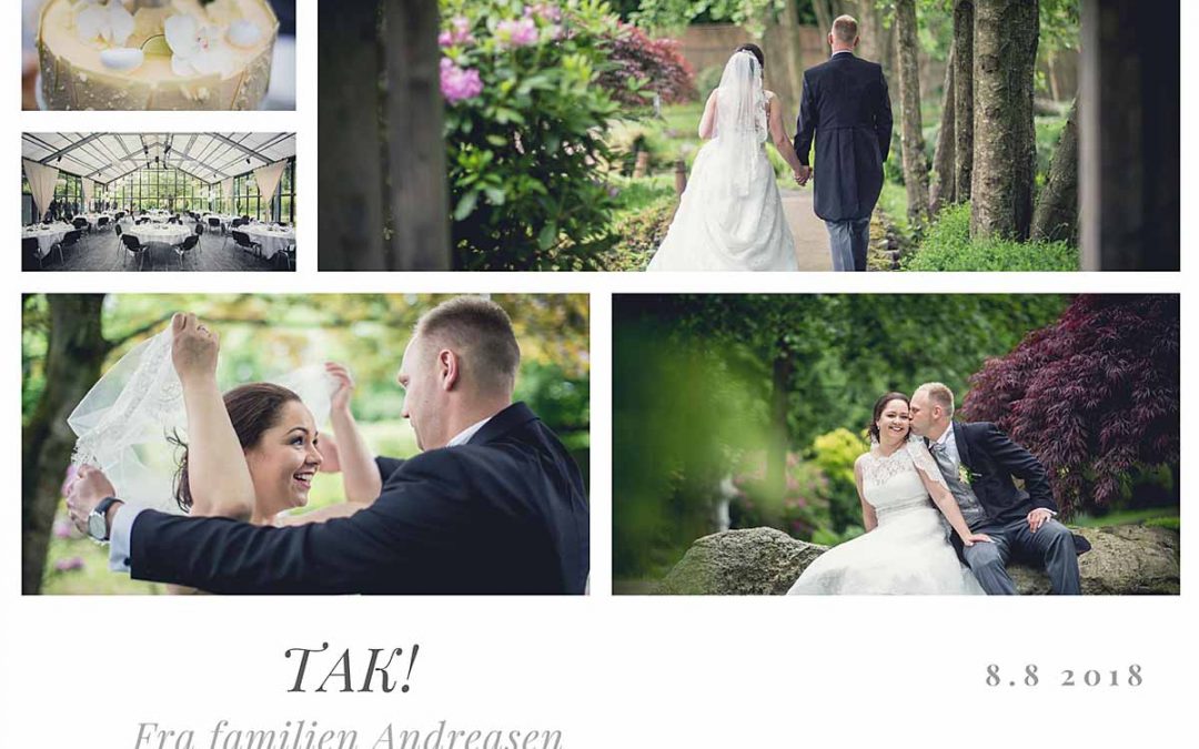 takkekort bryllup