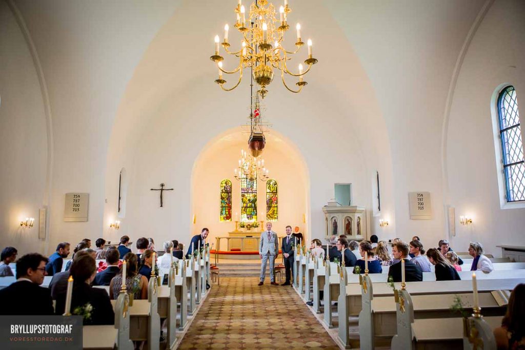 gommen og bestman Vedbæk Kirke